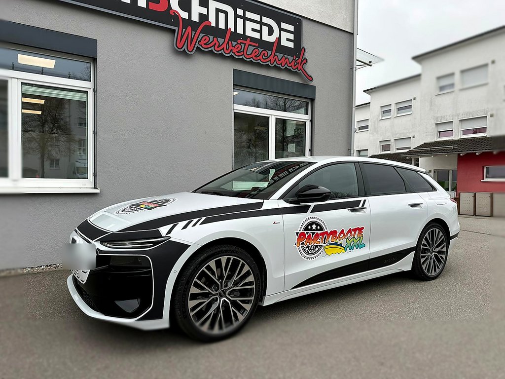 Audi A6 e-tron mit individuellem Car Design