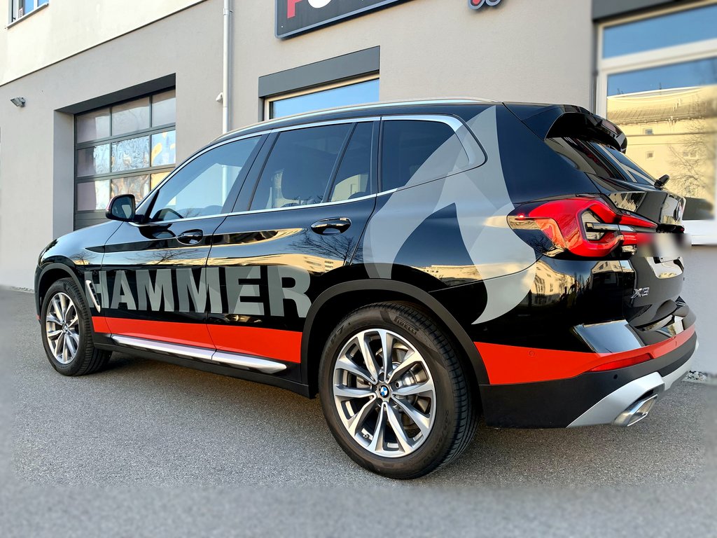 BMW X3 mit hochwertiger Vollgestaltung